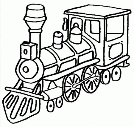 Coloring-Pages-For-Kids-Trains | COLORING WS