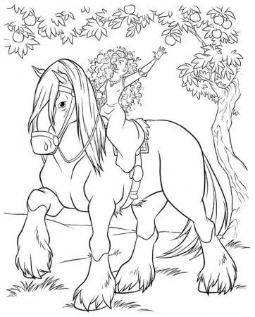 Brave Coloring Pages for Kids- Free Coloring Sheets