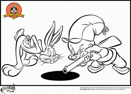 Bugs Bunny Coloring Pages | Minister Coloring