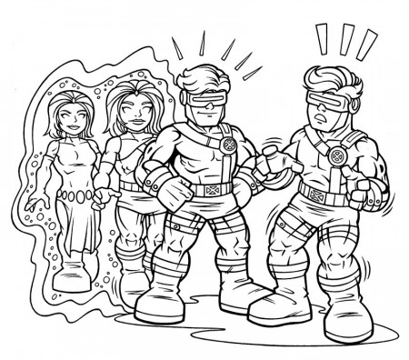 Super Hero Squad Coloring Pages | Coloring Pages