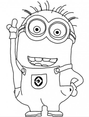 Minion Coloring Pages | Cooper