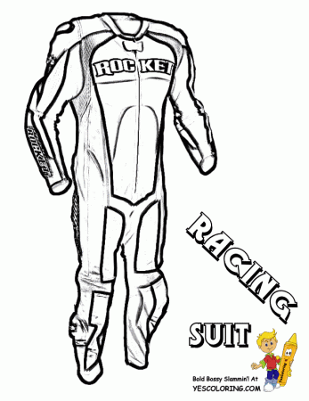 dirt bike goggles Colouring Pages
