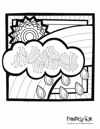 Rainbow Coloring Pages To Print | COLORING WS