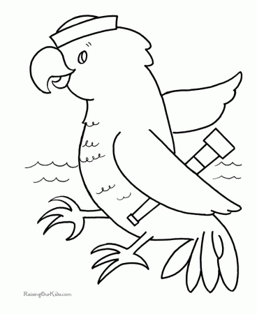 Colouring Pages For Preschoolers Printable