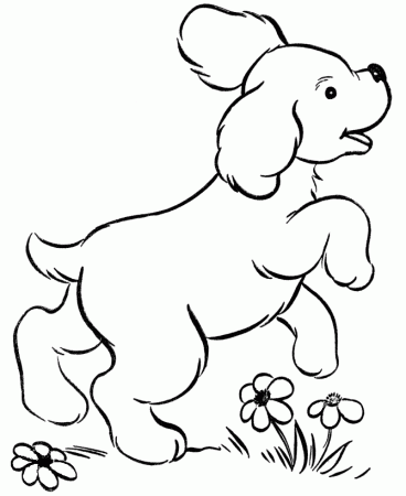 Printable Coloring Pages Dogs | Animal Coloring Pages | Kids 
