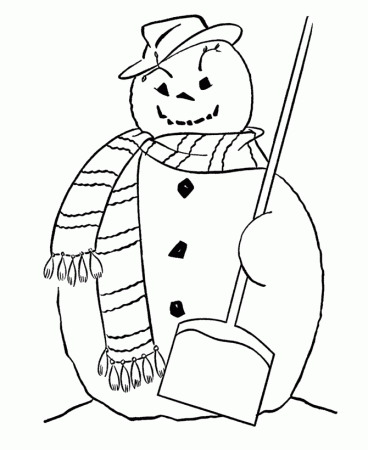 Winter Coloring Pages (21) - Coloring Kids