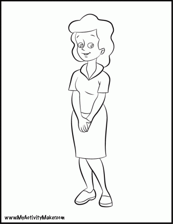 mom pages Colouring Pages