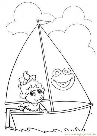 Coloring Pages Muppet Babies 49 (Cartoons > Muppet Babies) - free 