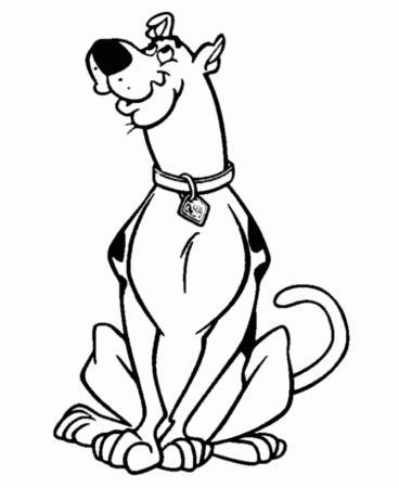 Scooby Doo Coloring Pages - Scooby Doo - Free Printable TV and 