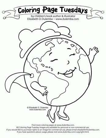 dulemba: Coloring Page Tuesday! - Earth Mother 2011