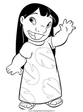 lilo n stitch Colouring Pages