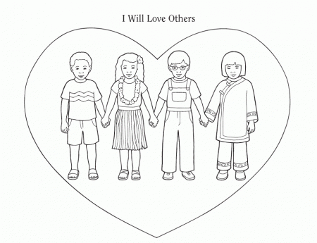 Primary Lesson for Nursery: Primary Lesson 18, "I Will Love Others"