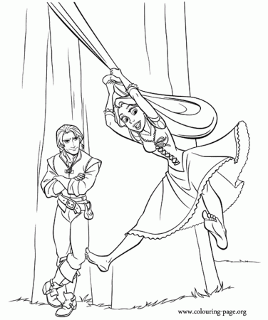 Tangled Coloring Pages To Print - Free Printable Coloring Pages 