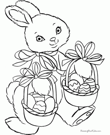 Easter Coloring Pages @