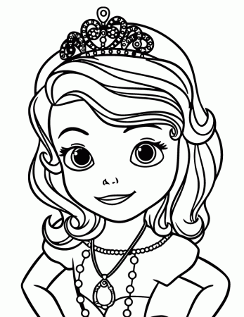 Online coloring pages disney princesses | Printable Coloring Pages 