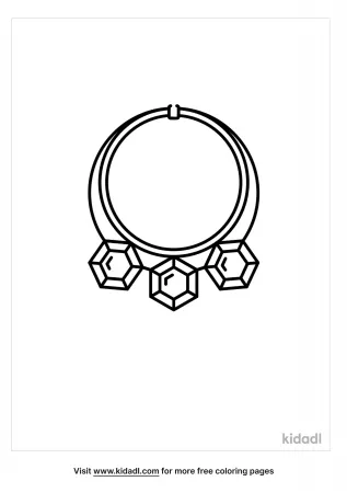 Jewelry Coloring Pages | Free Fashion-and-beauty Coloring Pages | Kidadl