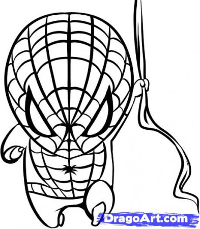 baby spiderman coloring pages - Clip Art Library