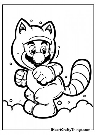 Super Mario Bros Coloring Pages - New And Exciting (2022)
