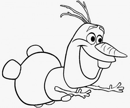 olaf snowman coloring page | Only Coloring Pages