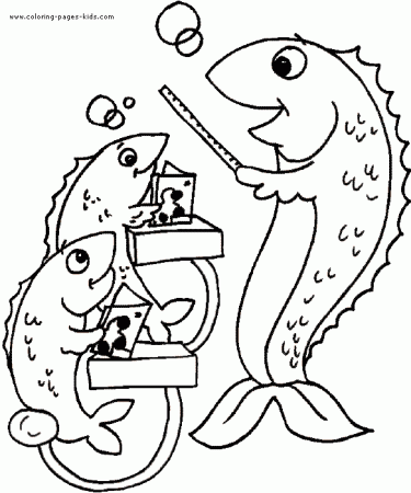 Educational Coloring Pages - Dr. Odd