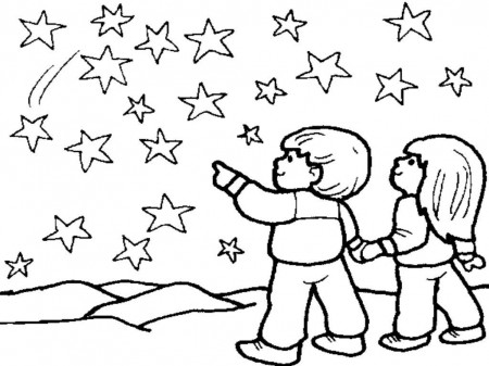 Printable Star Coloring Pages for Kids | Amazing Coloring Pages