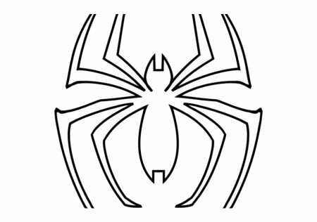 Spiderman Chest Logo Png - Spiderman Logo Coloring Pages | Transparent PNG  Download #406896 - Vippng