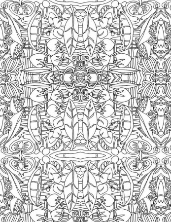Food Forest, from coloring pages series "Infinite Ecology" by ...