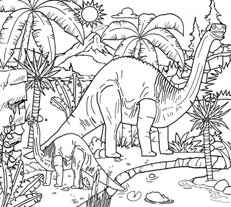 Jurassic World 02 coloring page