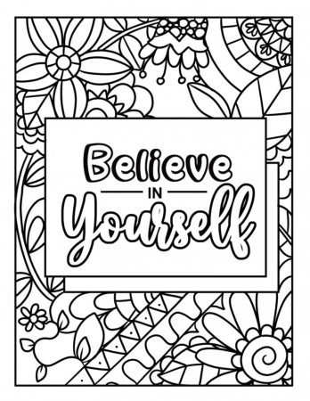 3 Short Inspirational Quotes Coloring Pages - Freebie Finding Mom