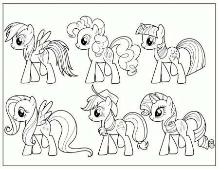 My Little Pony Coloring Pages My Little Pony Games - Coloring Pages
