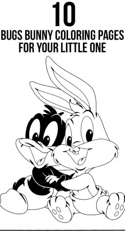 Top 25 Free Printable Bugs Bunny Coloring Pages Online