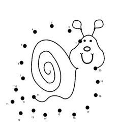Dot To Dot Letters - Coloring Pages for Kids and for Adults