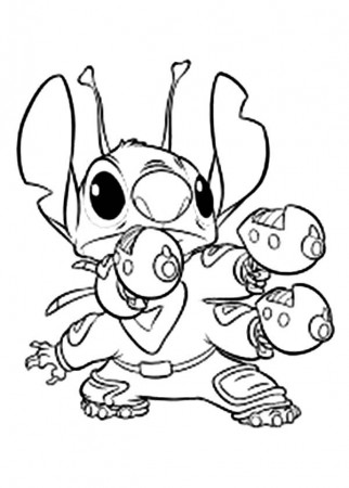 Printable Stitch Coloring Pages #6524 Stitch Coloring Pages ...