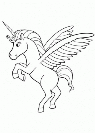 Print Pegasus Coloring Pages - Toyolaenergy.com