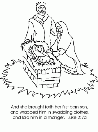 9 pics of birth of jesus christ lds coloring pages  baby