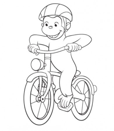 50+ FREE Curious George Coloring Pages - The Frugal Free Gal