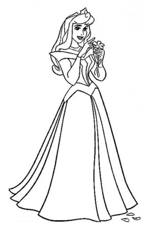 Beauty Princess Coloring Pages - Coloring Pages For All Ages
