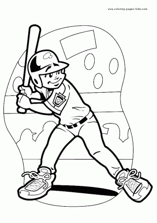 With Trials: Sport Coloring Page For Kids