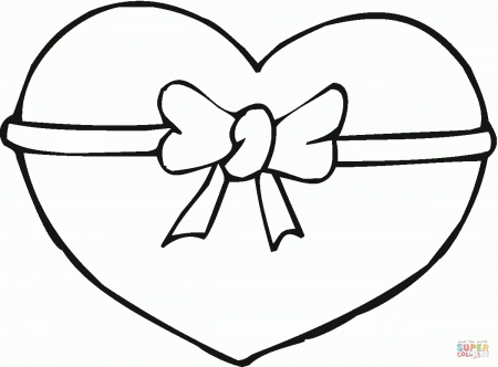 Related Heart Coloring Pages item-11395, Heart Coloring Pages ...