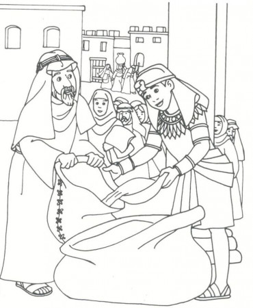 joseph sold into slavery coloring pages google search. coloring ...