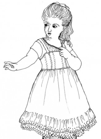 Coloring Pages: American Girl Coloring Pages American Girl Doll ...