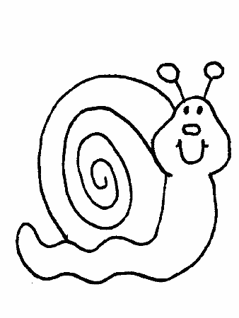 Snail3 Animals Coloring Pages & Coloring Book