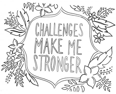 Growth Mindset Coloring Pages - Free Printable Coloring Pages for Kids