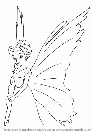 Learn How to Draw Queen Clarion from Tinker Bell (Tinker Bell ...