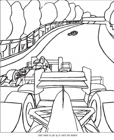 Josef, The Indy Car Driver" Coloring Book – Apex Legends Store