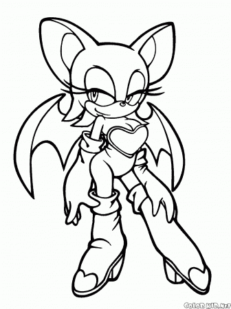 Coloring page - Lady Rouge