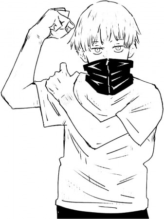 Jujutsu Kaisen Coloring Pages - Printable Coloring Pages - Coloring Home