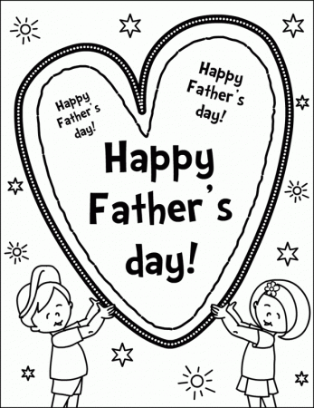 Free Printable Happy Fathers Day Coloring Pages - Educational ...