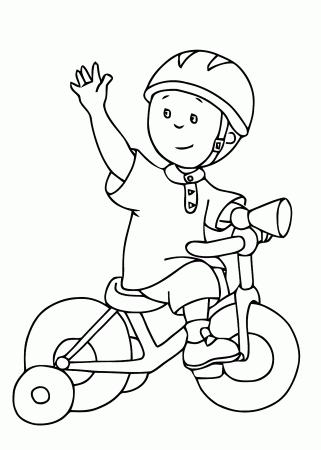 Bicycle Coloring Pages For Toddlers - Coloring Pages For All Ages