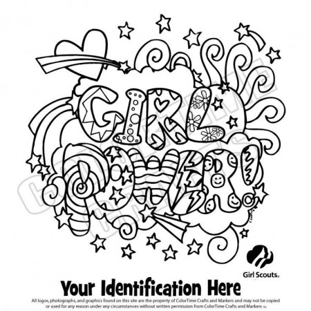 Caring Scouts Coloring Page - Coloring Pages For All Ages